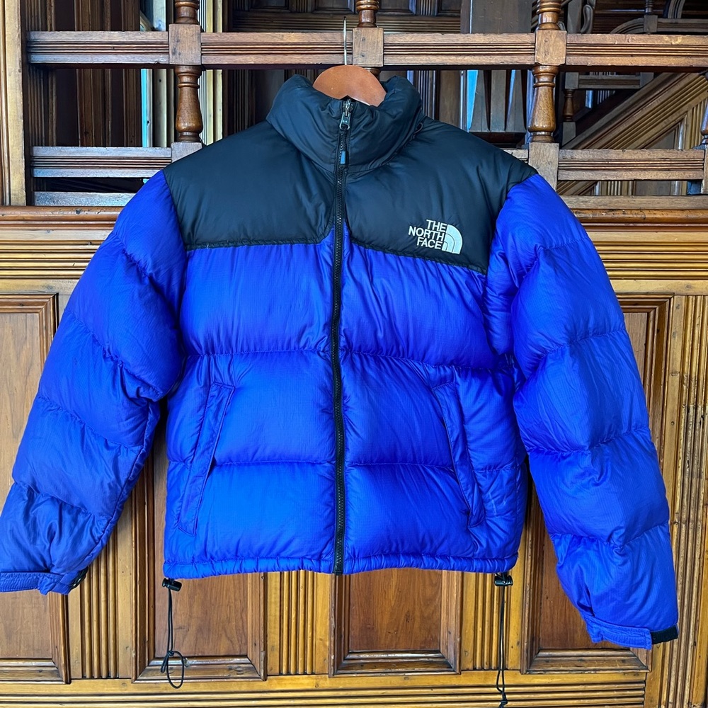 Vintage Blue The North Face Nuptse 700 Down Men’s Winter Puffer